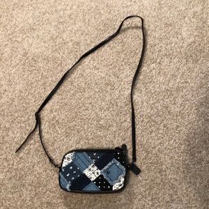 Small crossbody denim authentic Coach
